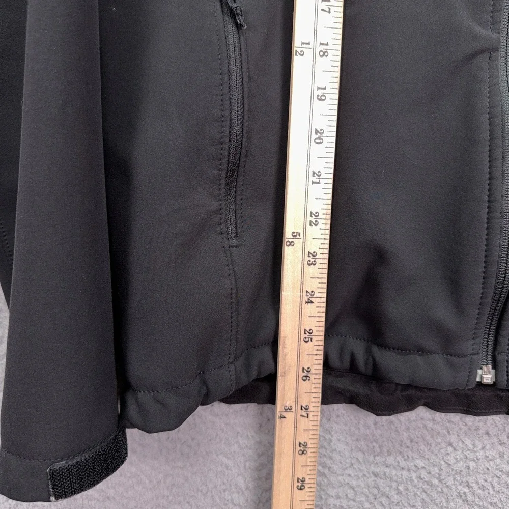 North Face Coat Mens M Black Apex Bionic Jacket Outdoor Hiking Trail Camp Rugged